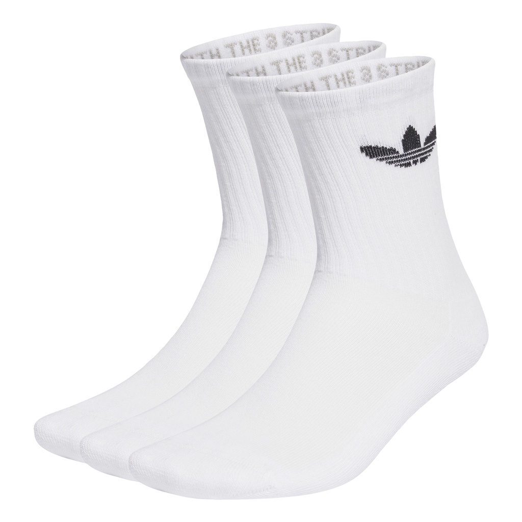 Jual Adidas Originals Trefoil Cushion Crew Socks 3 Pairs Unisex Ij5616 Shopee Indonesia