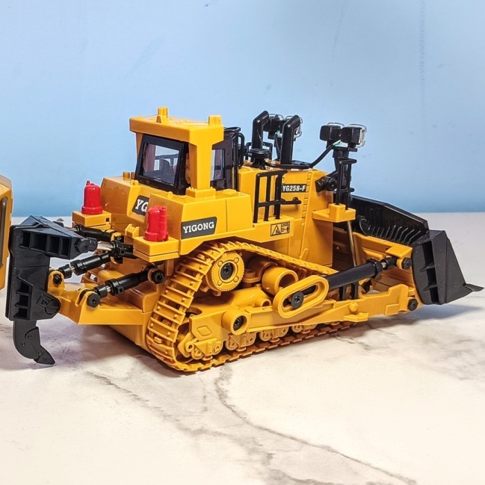 Jual Rc Alat Berat Buldozer Yigong Rtr Vs Excavator Mainan Remot ...