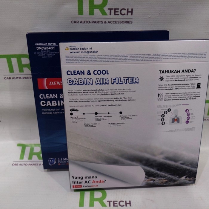 Jual paket cabin Filter AC DENSO Mobil TOYOTA All New Innova FORTUNER ...