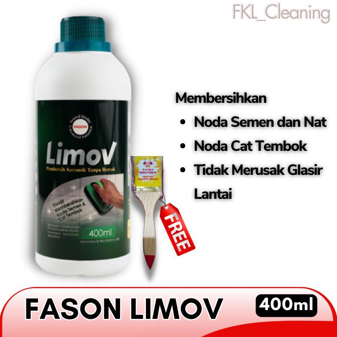 Jual Pembersih Keramik Untuk Noda Semen Dan Cat Fason Limov Ml