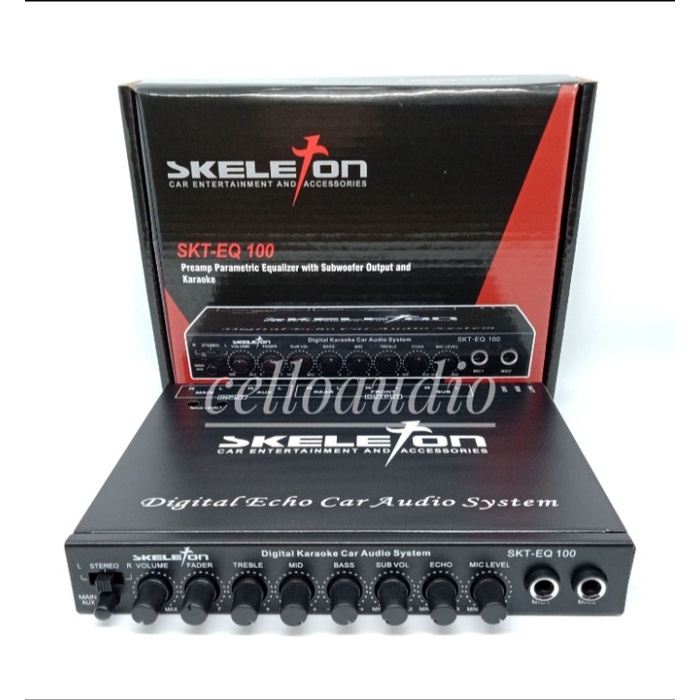 Jual Promo Pre Amp Parametrik Audio Skeleton Skt-Eq 100 | Shopee Indonesia
