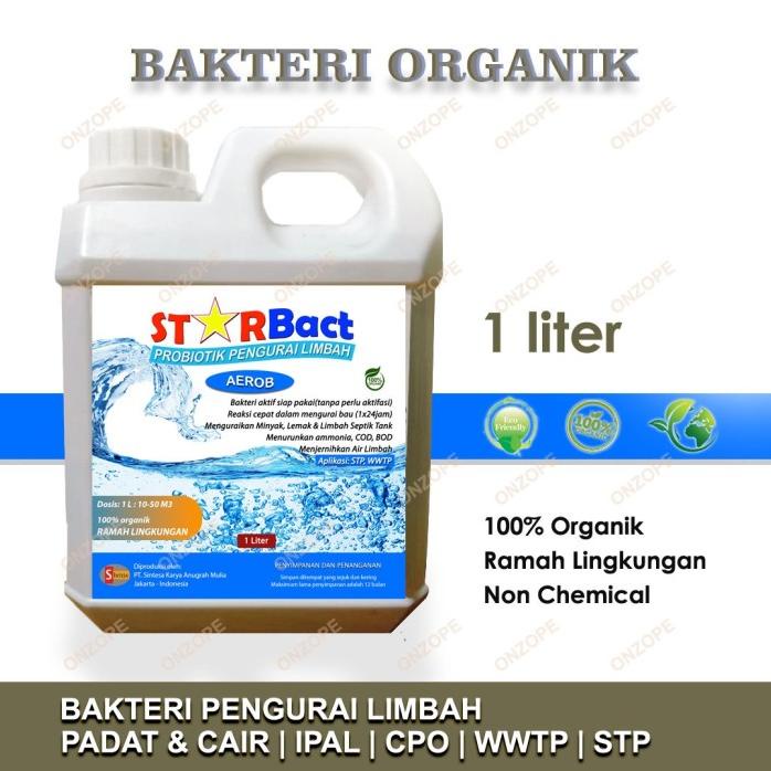 Jual Aerob Bakteri Probiotik Organik Pengurai Limbah Ipal Stp Wwtp Dll