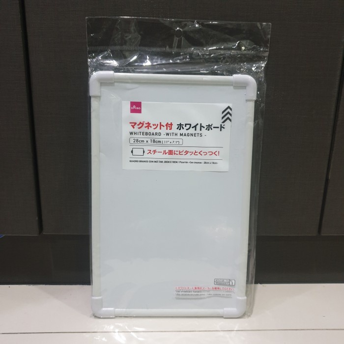 Jual Daiso Whiteboard With Papan Tulis Mini Uk 28Cm X 18Cm