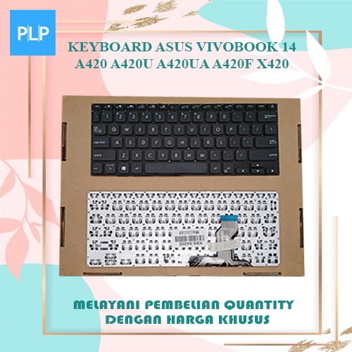 Jual Keyboard Laptop Asus Vivobook 14 A420 A420u A420ua A420f X420 X420u X420ua Shopee Indonesia 1662