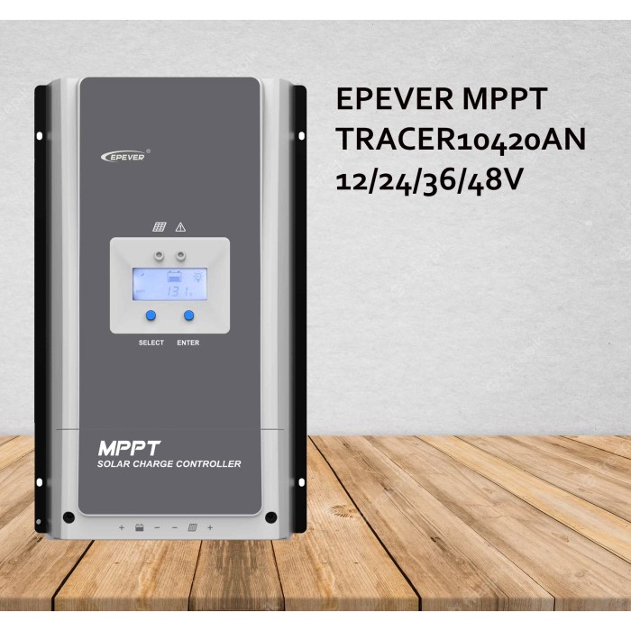 Jual Epever MPPT 100a solar charge controller Tracer10420AN 12v 24v 36v ...