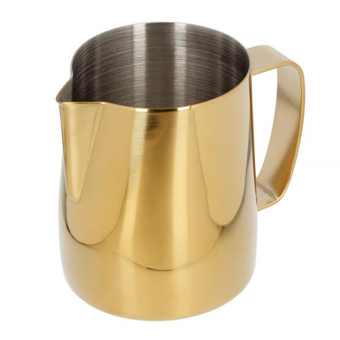 Jual Produk Terbaik] Gelas Pitcher / Milk Jug Latte Art Golden