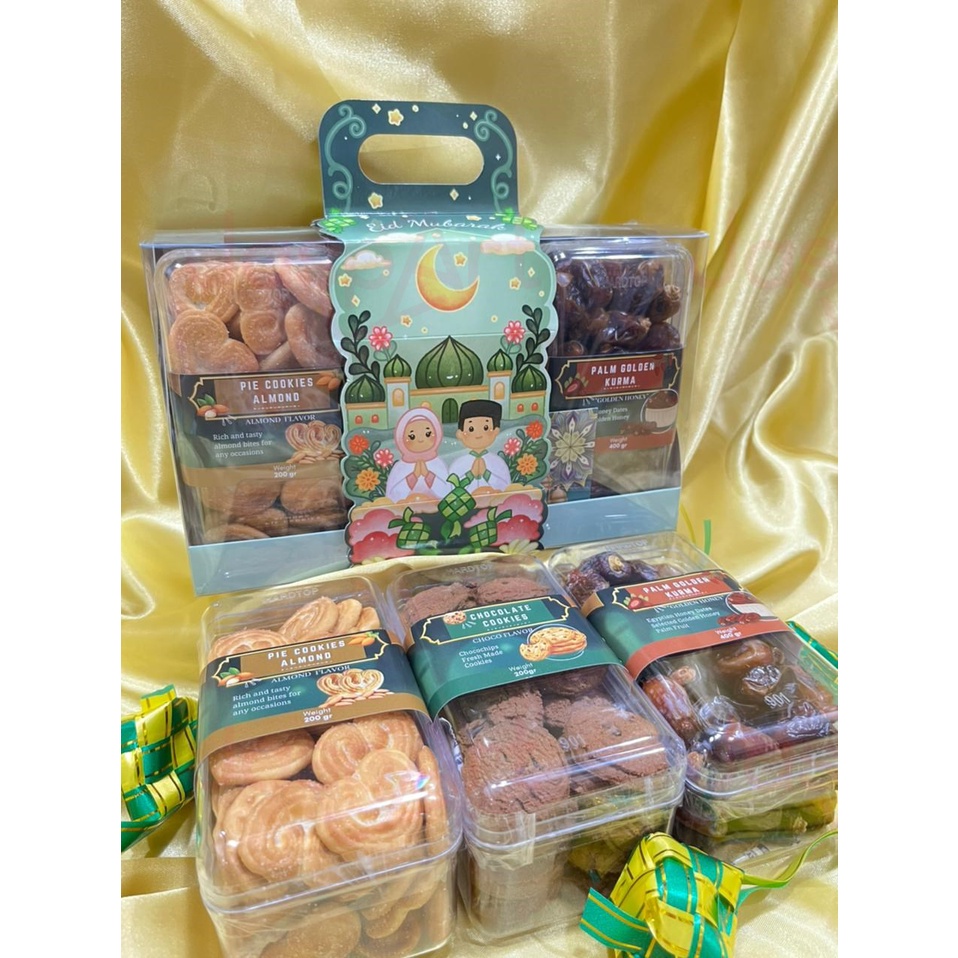 Jual [Isi 3] Parsel Ramadan Hampers Kurma Cookies Jaspart Bingkisan ...