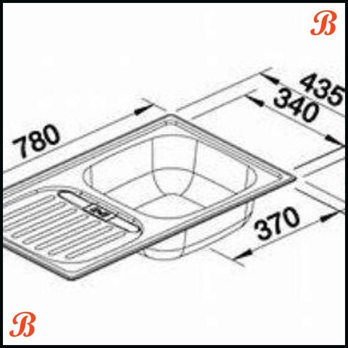 Jual BLANCO SINK BAK CUCI PIRING BLANCO FLEX MINI PREMIUM PDR
