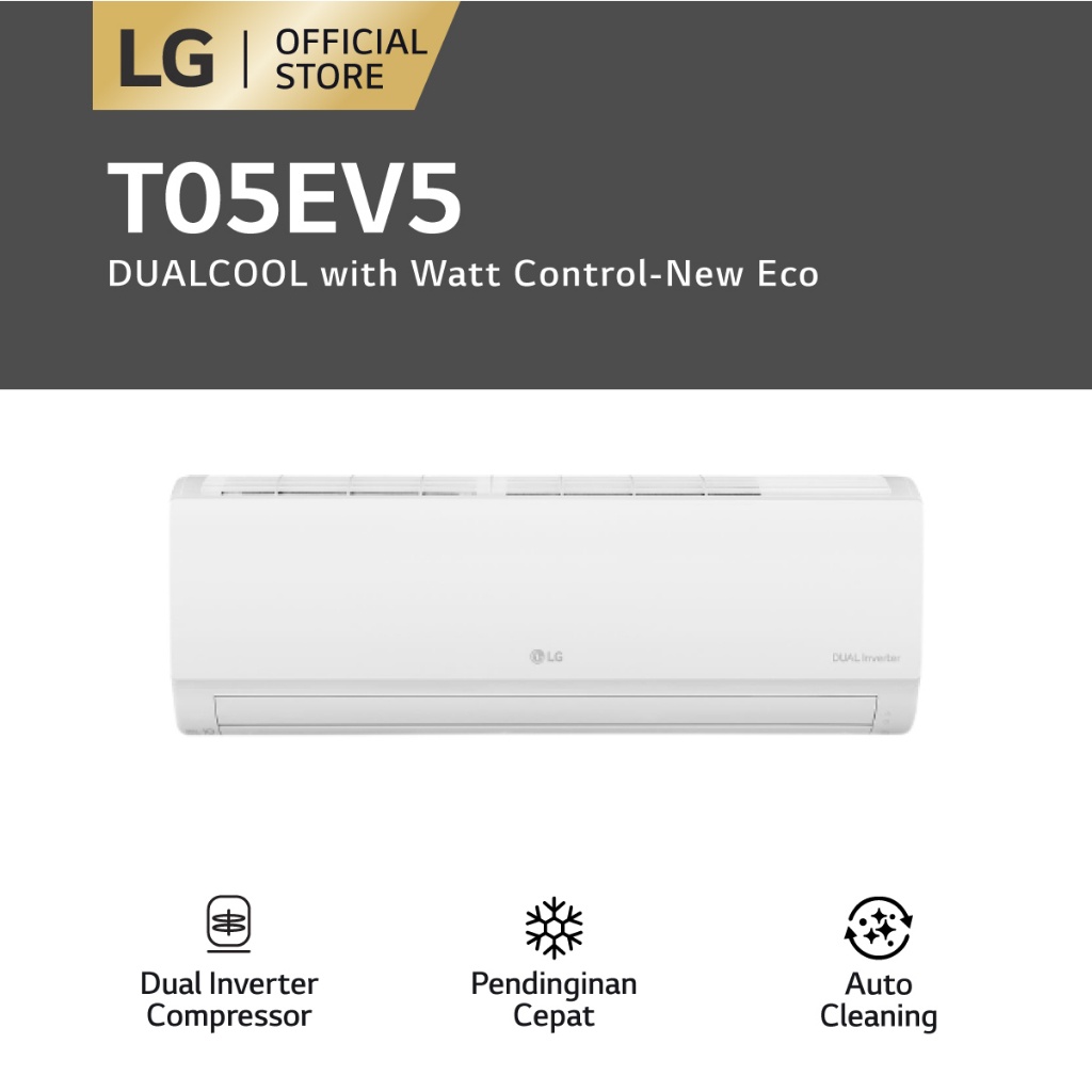 lg ac dual cool eco inverter 1 2 pk t06emv