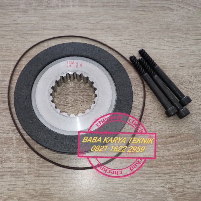 Jual Promo Kampas Rem, Lining, Rotor Brake M60 Mayr 10Ton Hoist Stahl ...