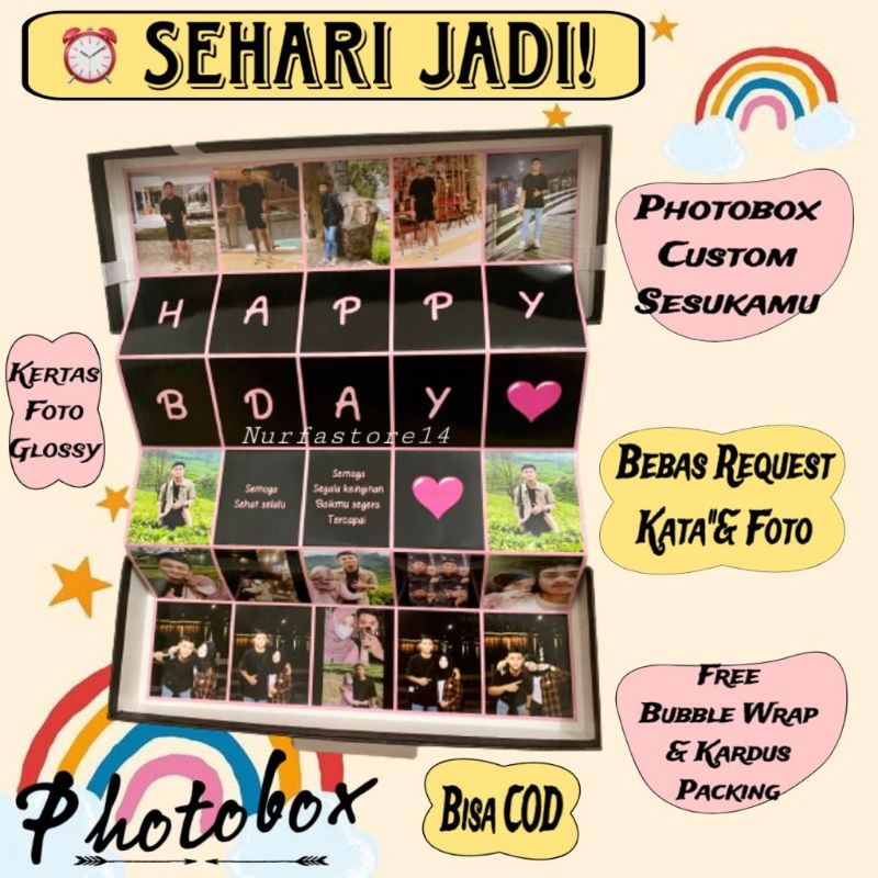 Jual Foto Box Terlengkap & Harga Terbaru Agustus 2026 | Shopee Indonesia