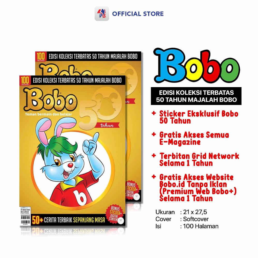 Jual Trendy Buku Majalah Bobo Edisi Koleksi Terbatas 50 Tahun Majalah ...