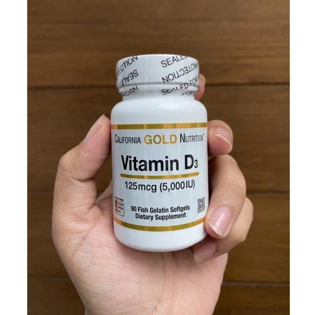 Jual ORIGINAL !!! CALIFORNIA GOLD NUTRITION VITAMIN D3 125 MCG 5000 IU ...