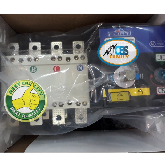 Jual Original Ats / Automatic Transfer Switch Fort 4Pole 160Ampere Ggld ...