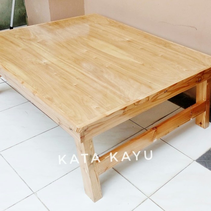 Jual Meja Kayu Lipat Exstra Besar (Meja Lesehan) | Shopee Indonesia