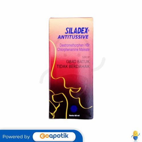 Jual SILADEX ANTITUSSIVE BATUK TIDAK BERDAHAK SIRUP 60 ML | Shopee ...