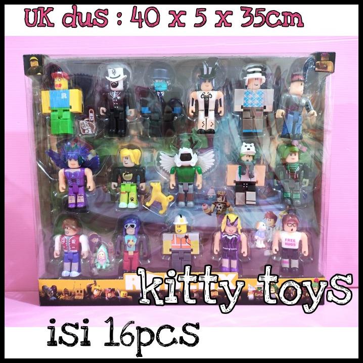 Jual Roblox Action Figure Set 16 Pcs Mainan Hiasan Topper Kue | Shopee ...