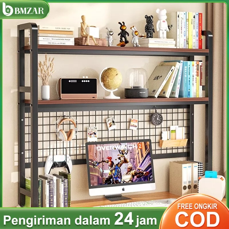 Jual Rak Desktop Rak Buku Storage Rak Organizer Desktop Rak Meja Stationery Rak Polaroid Desk