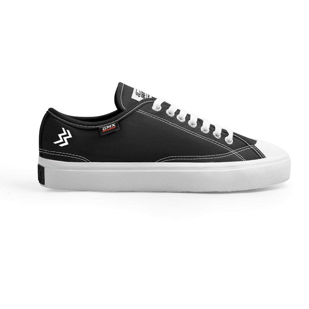 Jual Geoff Max - Timeless Low Black White STZ | Sepatu Pria Wanita ...
