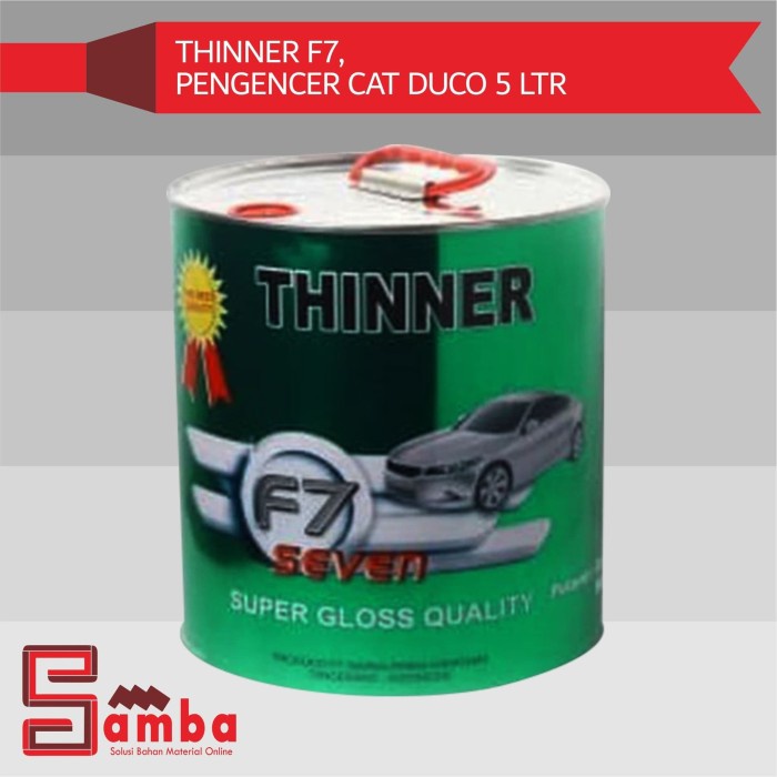 Jual Harga Thinner F 7 Gallon Pengencer Cat Duco 5 Ltr Shopee Indonesia 6133