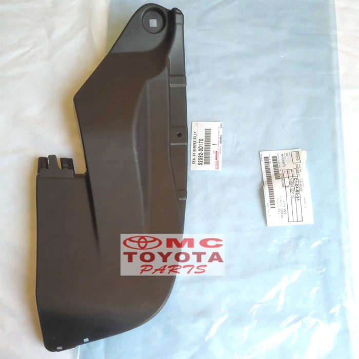 Jual Liner Fender / Spakbor Belakang Kiri Toyota Etios 52592-0D170 ...