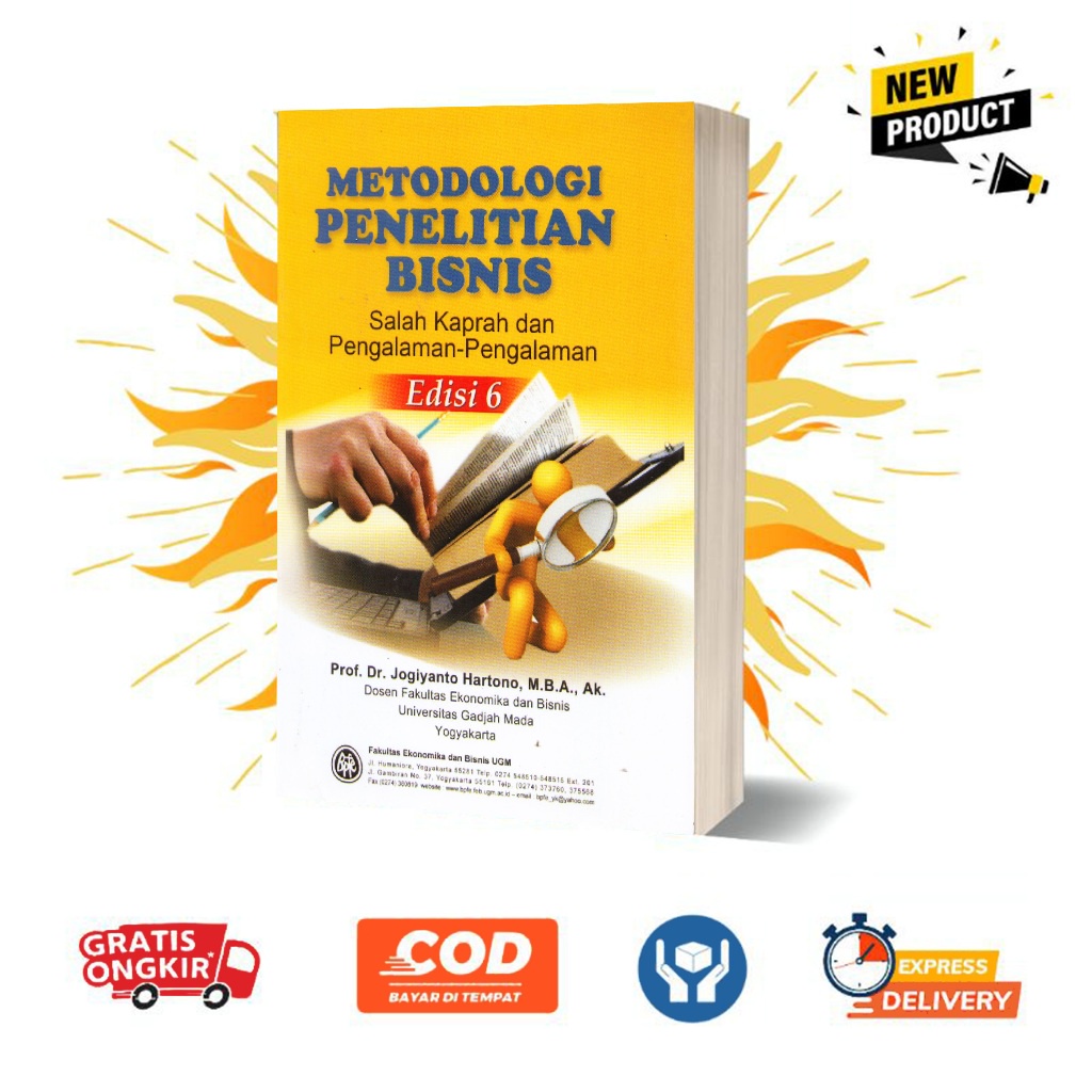 Jual Metodologi Penelitian Bisnis Edisi 6 - Jogiyanto Hartono | Shopee ...