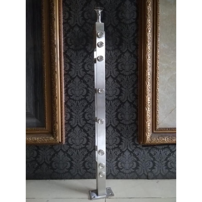 Jual Tiang Tangga / Railing Stainless / Pagar Stainless | Shopee Indonesia