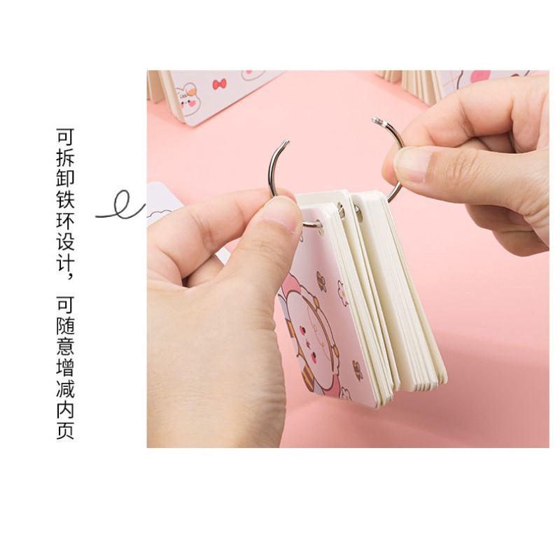 Jual Buku Mini Ring/Sticky Note Ring isi 80 lembar | Shopee Indonesia