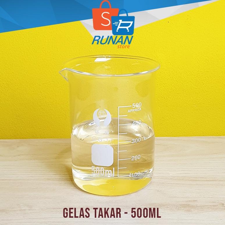 Jual Gelas Takar 500ml Beaker Glass 500 ml Gelas Lab Ukur Measuring ...