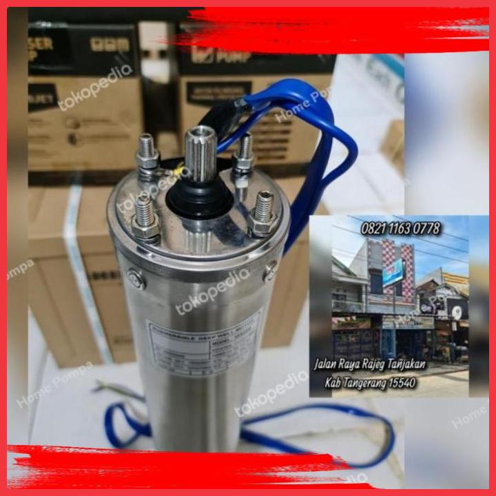 Jual (rpt) dinamo motor pompa satelit submersibel 3 hp 1 phase 4 inch ...