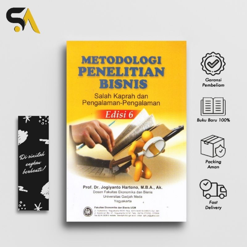 Jual Metodologi Penelitian Bisnis Edisi 6 Jogiyanto | Shopee Indonesia