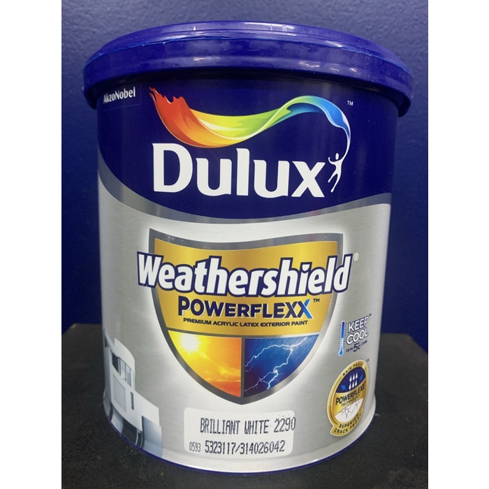 Jual Ready Cat Tembok Luar Exterior Dulux Weathershield Powerflexx 2