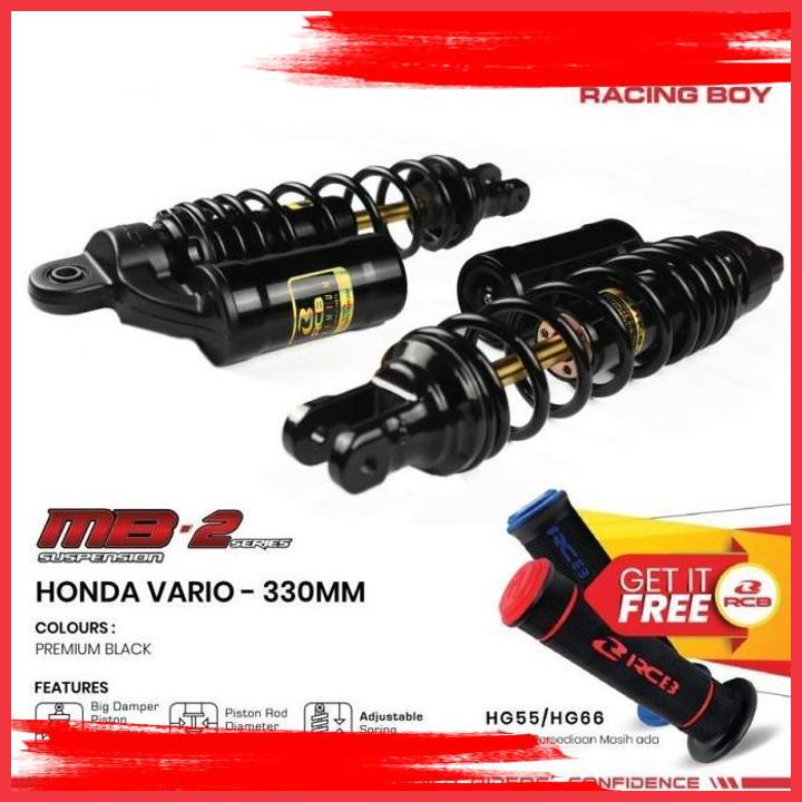 Jual (ISL) RCB REAR SHOCK MB2 PREMIUM BLACK SERIES HONDA VARIO 125 / ...