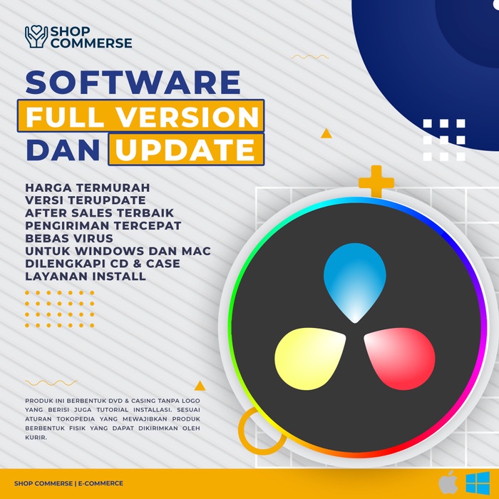 Jual Blackmagic Design DaVinci Resolve Studio Terbaru For Windows MAC ...
