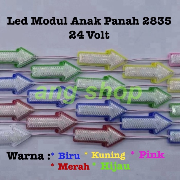 Jual Led Modul Anak Panah 2835 24V 24 Volt Warna Star | Shopee Indonesia