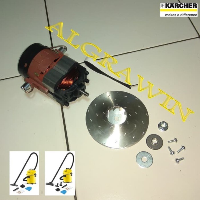 Jual KARCHER VACUUM MOTOR COMPLETE WD1 MV1 SPARE PART VACUUM CLEANER