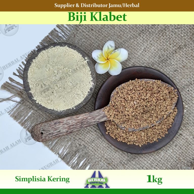 Jual Biji Klabet Kering 1kg Trigonella Foenum Graecum Fenugreek