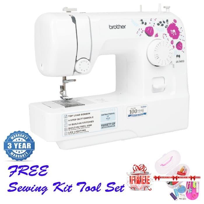 Jual Mesin Jahit Portable Brother JA 1400 Brother JA 1400 Sewing