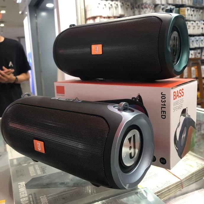 Jual Speaker Bluetooth Wireless With Mic Portable Extra Bass Dual ...