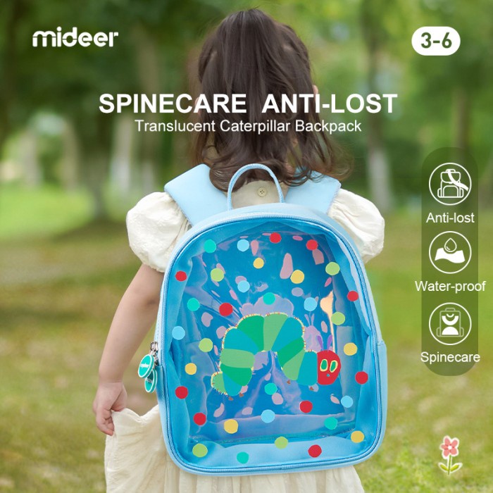 Jual [Original] Mideer Kids Backpack Very Hungry Caterpillar Tas Anak ...