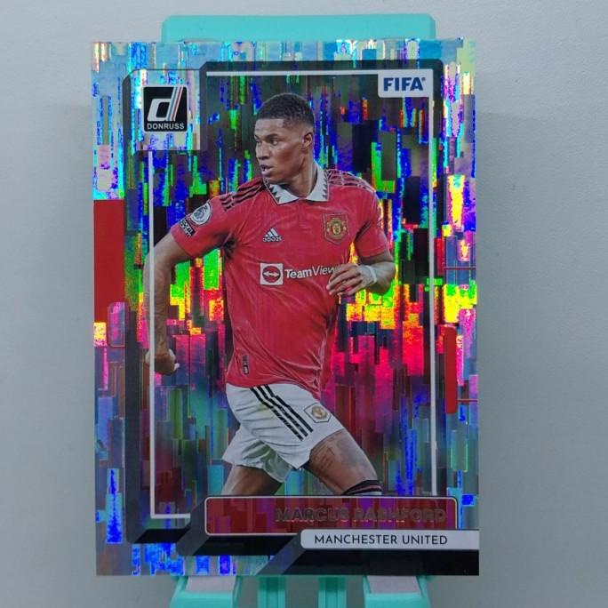 Jual Marcus Rashford Jadon Sancho MU Donruss Silver 22 23 Soccer Card ...