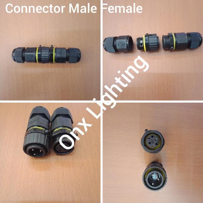 Jual IP Connector IP68 Sambungan Kabel Underwater Waterproof Male ...