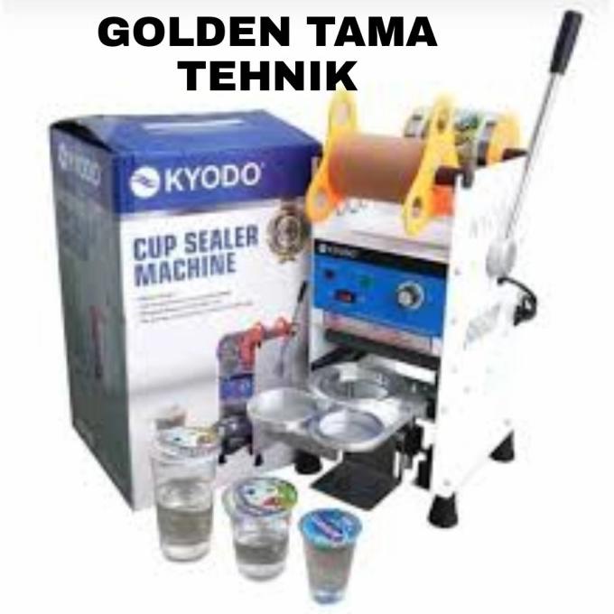 Jual Alat Cup Sealer Kyodo Atau Mesin Press Gelas Plastik Kyodo 300 Watt Shopee Indonesia 8672