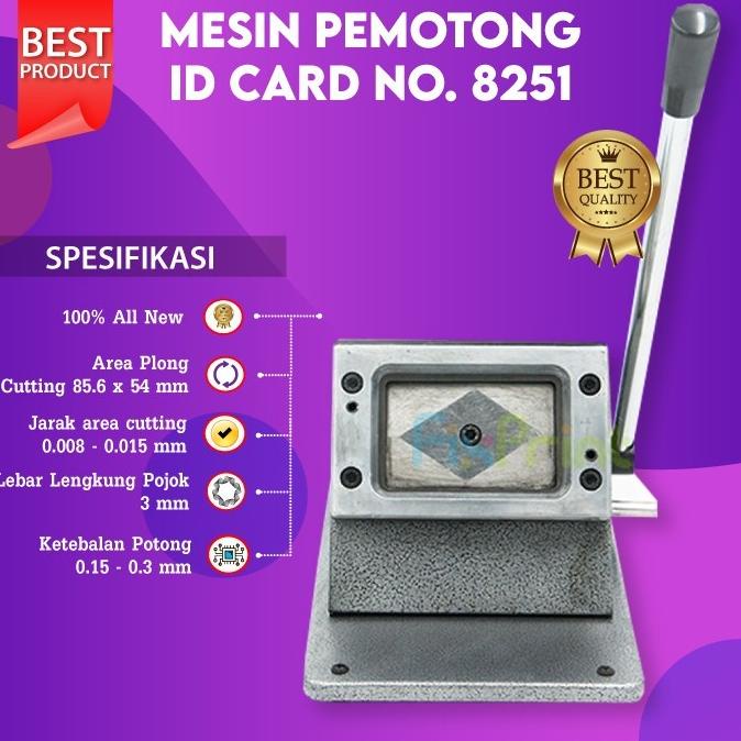 Jual Mesin Plong Pemotong ID Card Alat Potong PVC Cutter Instant 85 ...