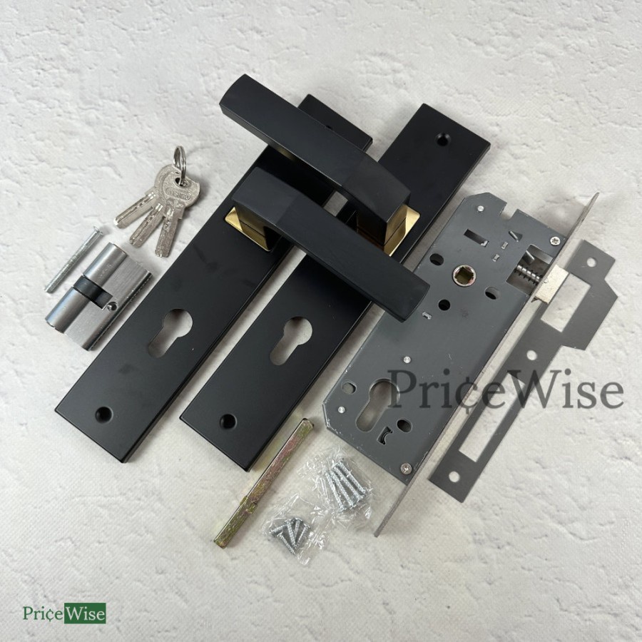 Jual Gagang Body Kunci Pintu Kuningan Set Besar ATS Pro / Handle Body ...