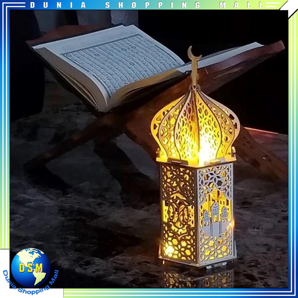 Jual DSM Lampu Lentera LED Bentuk Masjid Dekorasi Hiasan Ramadhan Lamp ...