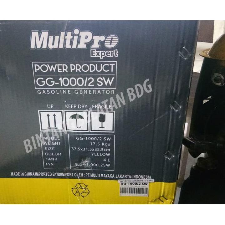 Jual Multipro Gg-1000/2 Sw Genset Portable (Generator Set) | Shopee ...