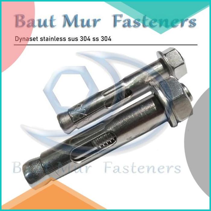 Jual Dyna Bolt Stainless M16 x 125 sus304 ss304 16novz3 tools n parts ...