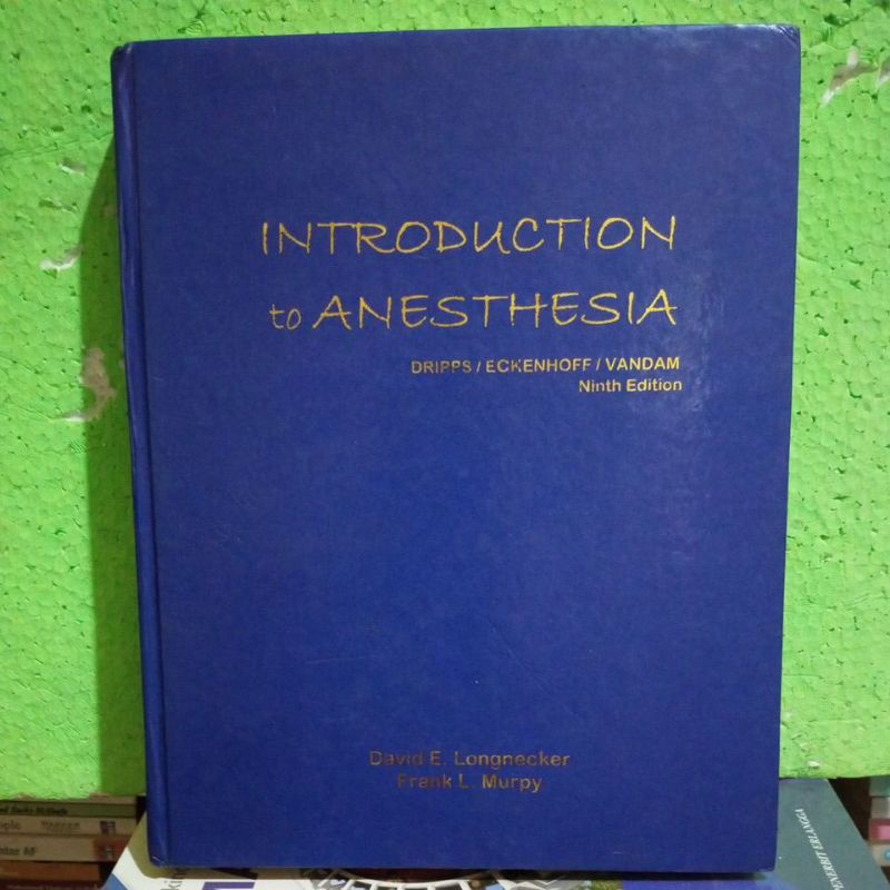 Jual INTRODUCTION to ANESTHESIA ( Hacd cover ) ORIGINAL | Shopee Indonesia