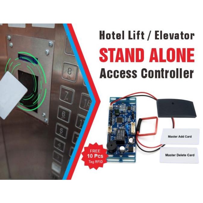 Jual Access Control Lift/Elevator Access Control/Module Controller ...